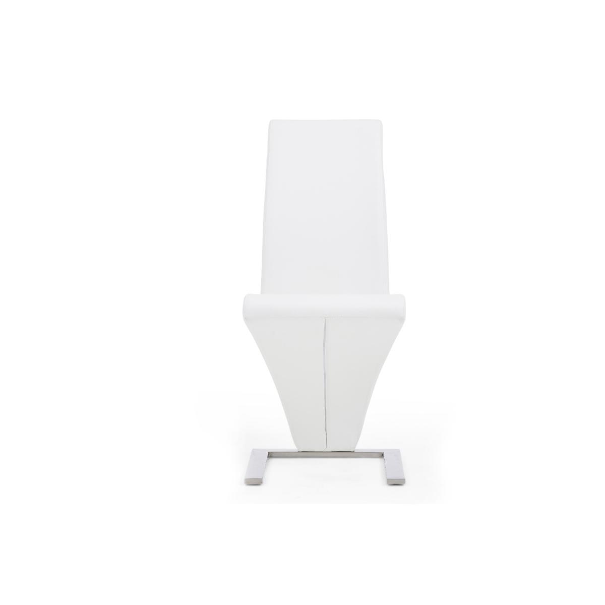 Extending Vicenza 160cm White High Gloss Dining Table With 10 White Aldo Chairs – image 27