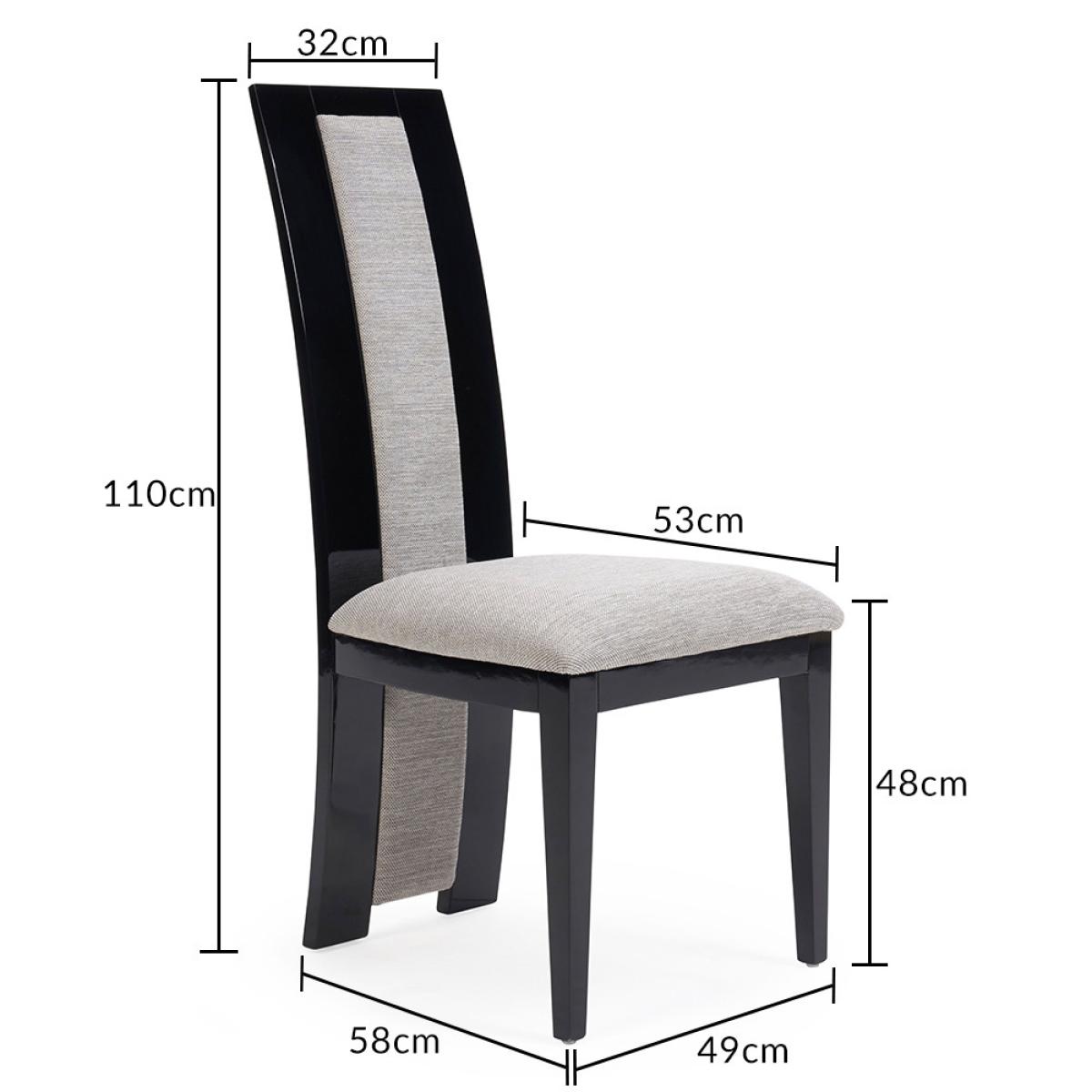 Raphael 170cm Dark Grey Pedestal Marble Dining Table With 6 Black Novara Chairs – image 22