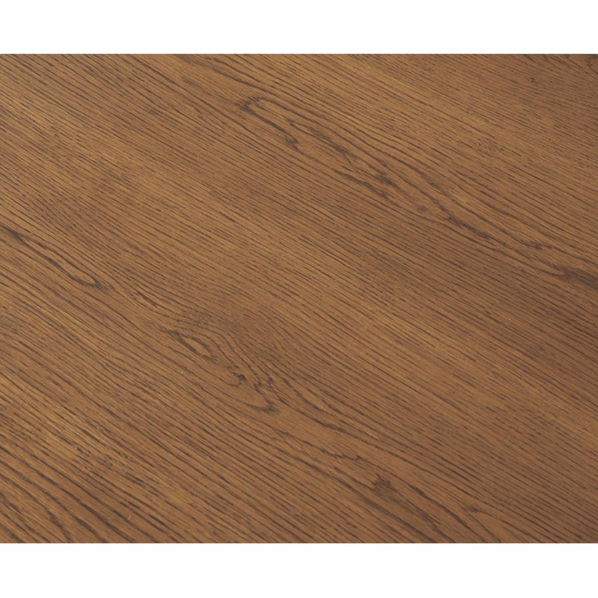 Extending Helmsley Dark Oak Pedestal Dining Table with 4 Grey Keswick Chairs – image 25