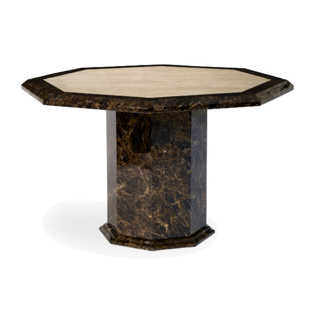 Tenore 120cm Octagonal Marble Dining Table