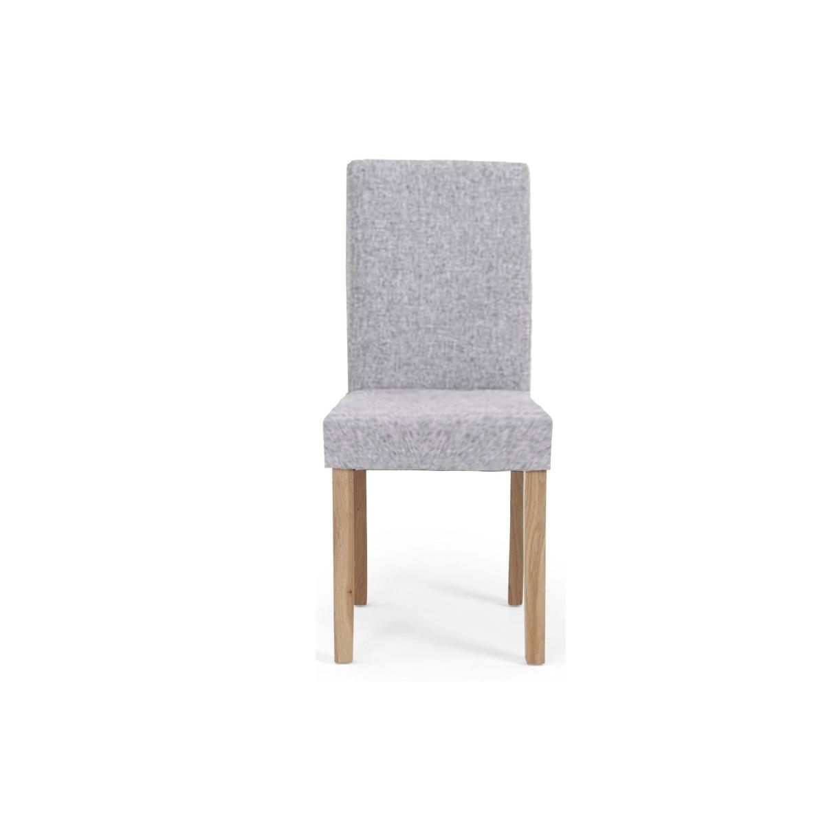 Oxford Solid Oak 150cm Dining Table with 2 Grey Lila Chairs with 2 Grey Benches – image 23