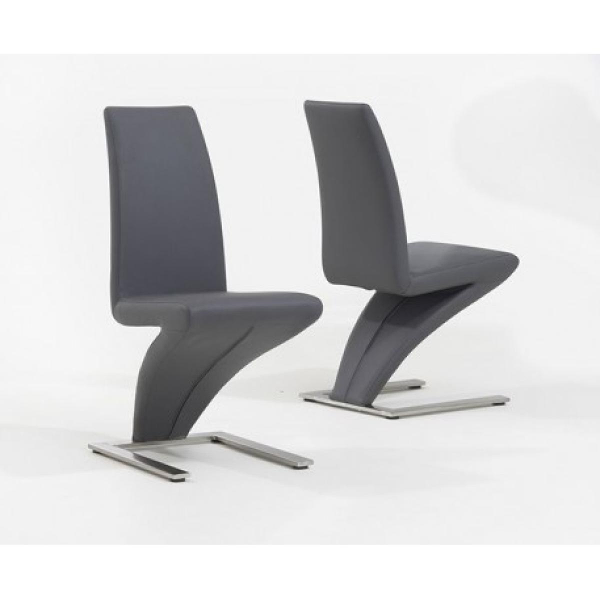 Harmony 160cm Extending Light Grey High Gloss Dining Table With 10 Ivory White Hampstead Z Chairs – image 7