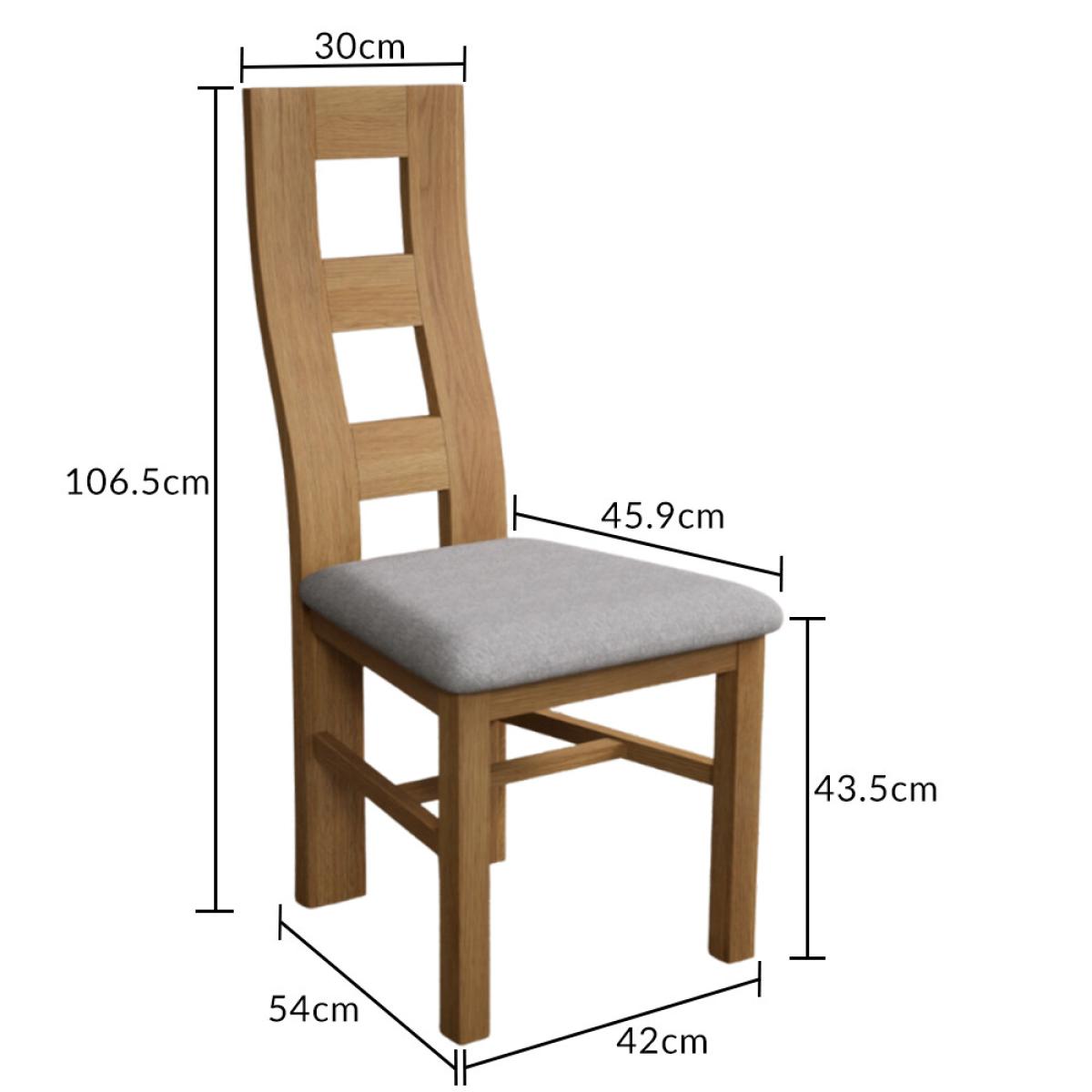 Extending Buxton 180cm Solid Oak Dining Table with 8 Brown Natural Chairs – image 29