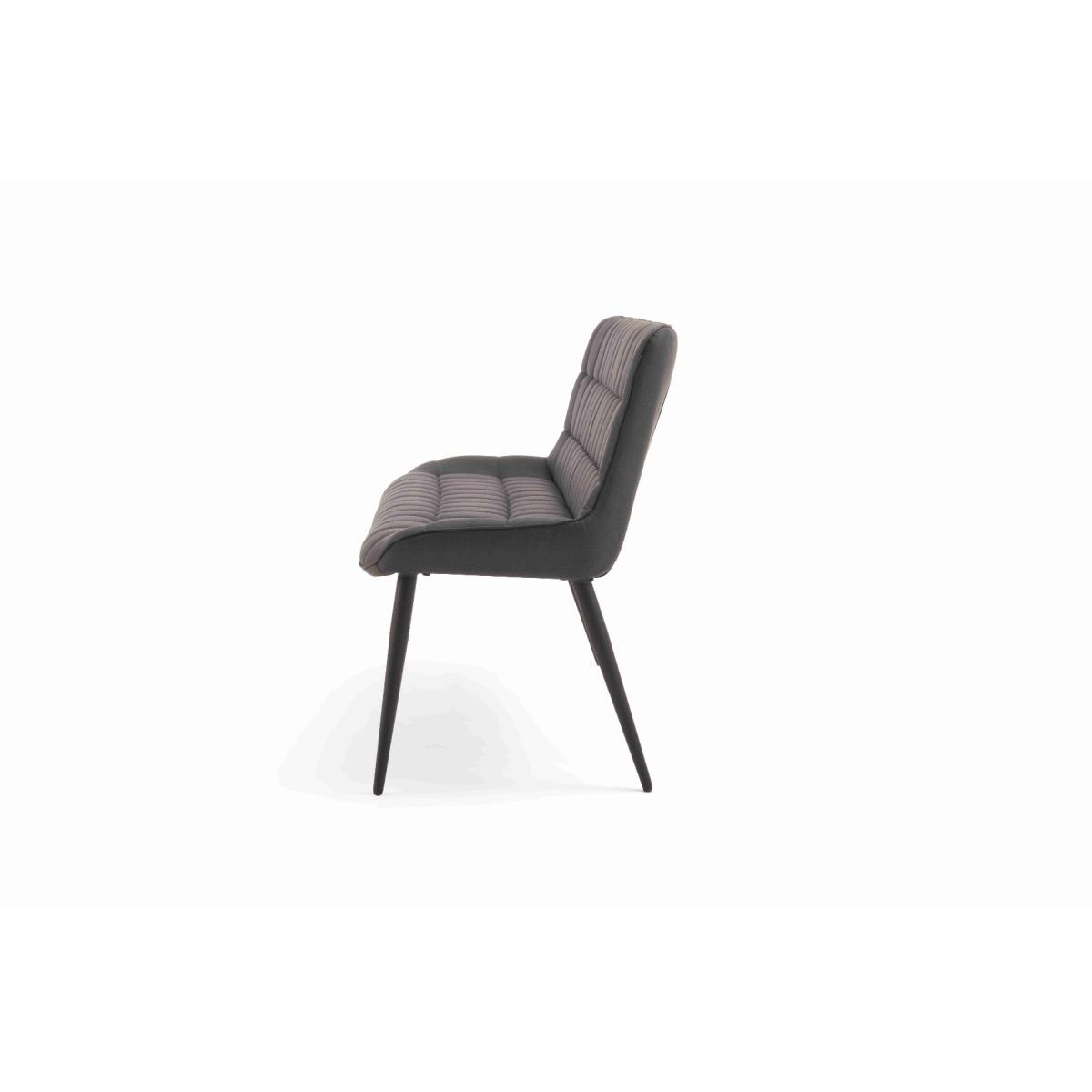 Thetford 180cm Oak Table With Heidi Grey Faux Leather Benches – image 19