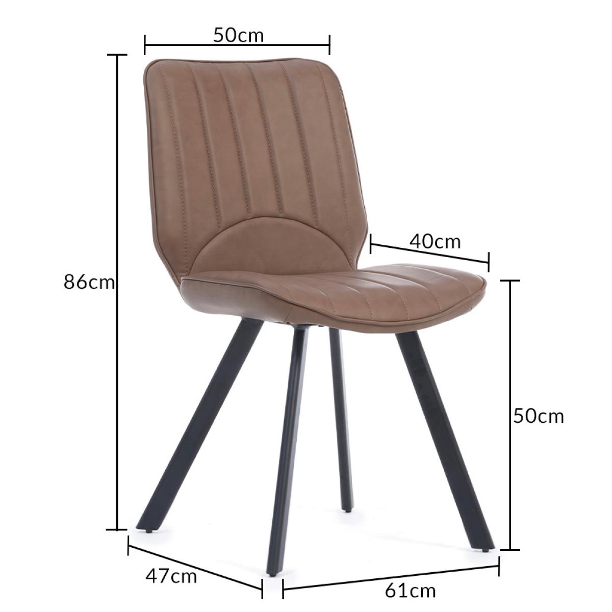 Extending Jacob 180cm Grey Stone Dining Table with 10 Brown Hendrick Chairs – image 20