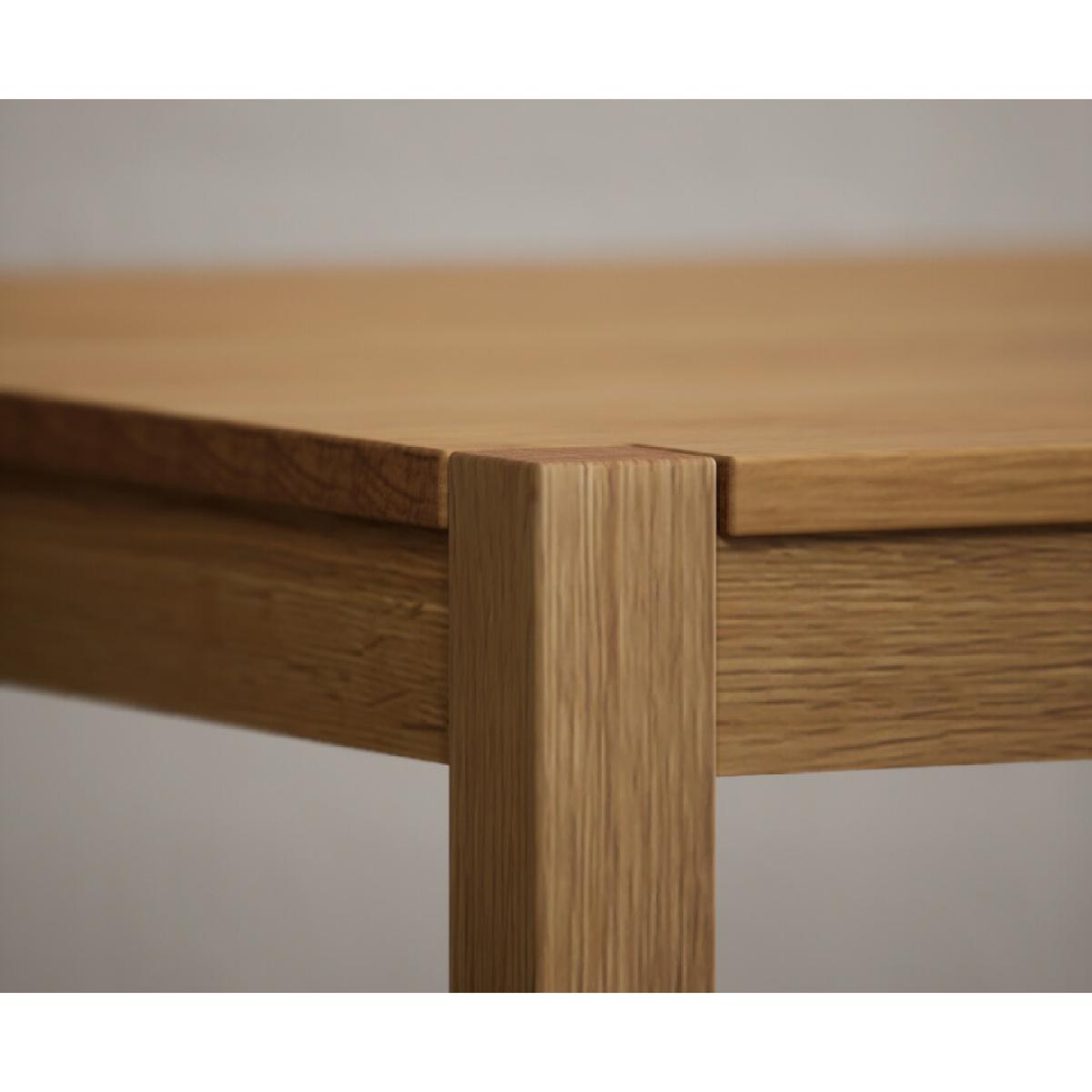 York 80cm Solid Oak Dining Table With 4 Grey Lila Velvet Chairs – image 14
