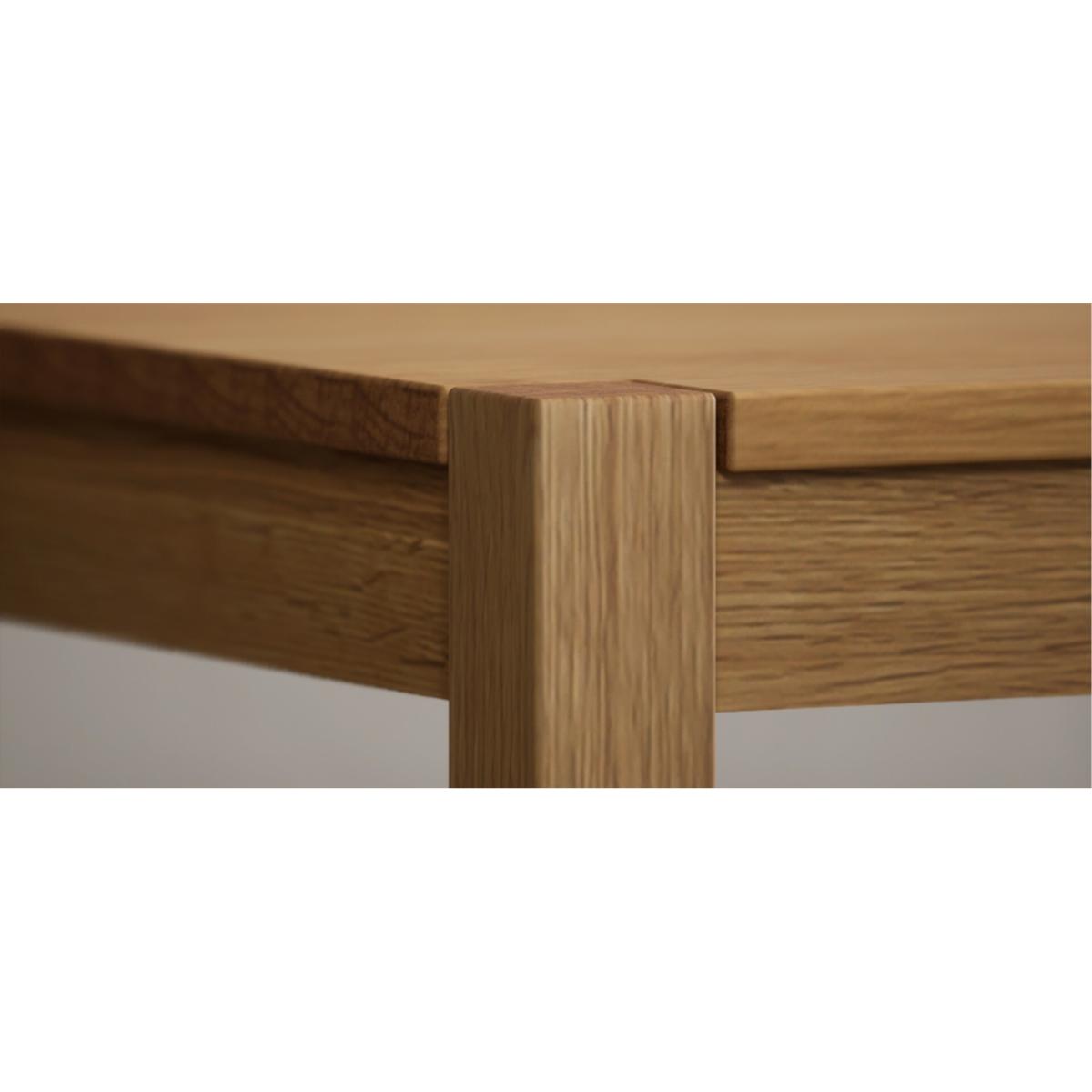 York 80cm Solid Oak Dining Table With 4 Grey Lila Velvet Chairs – image 18