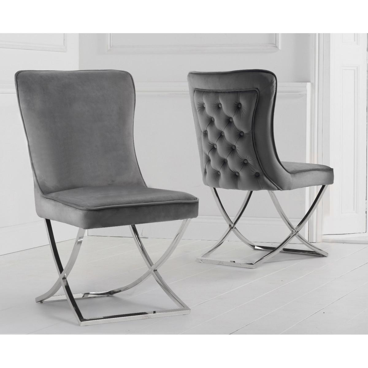 Antonio 180cm White Marble Table With 8 Grey Lorenzo Chairs – image 4