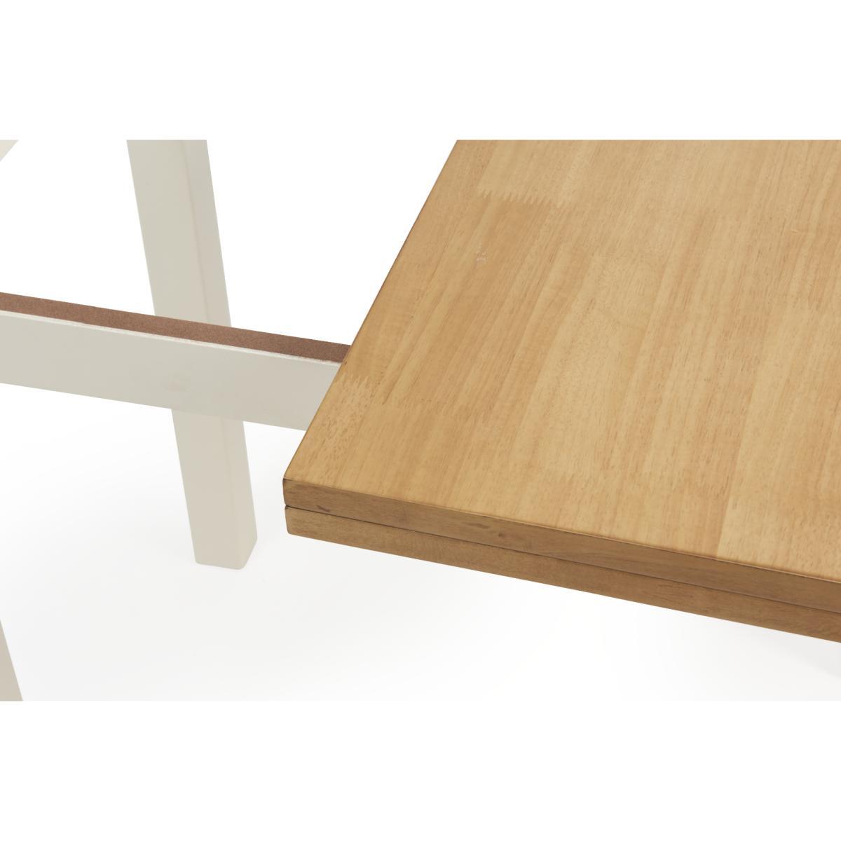 Hastings Extending Cream And Oak Table With Chiltern Chairs - Cream, 2 Chairs – image 16