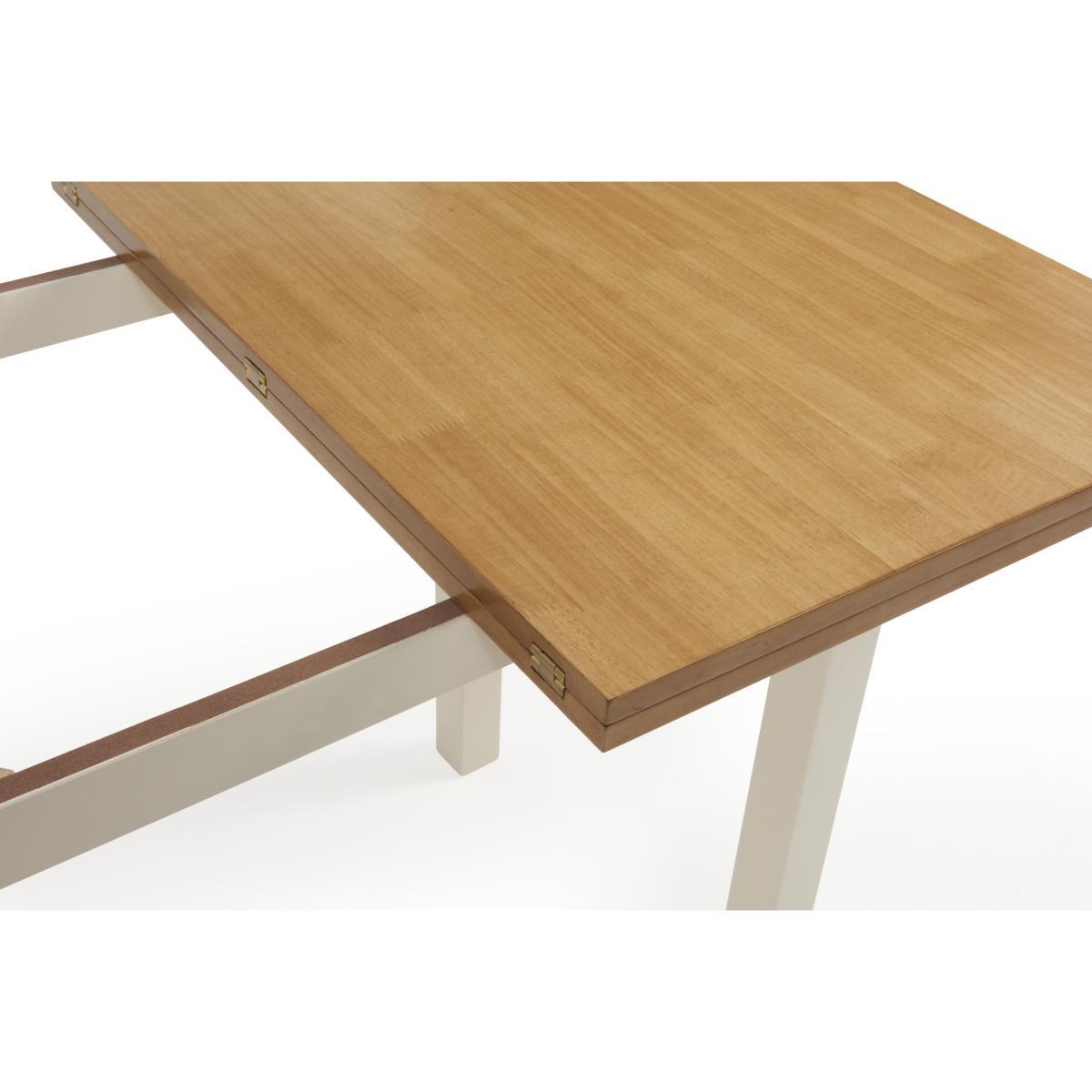 Hastings Extending Cream And Oak Table With Chiltern Chairs - Cream, 2 Chairs – image 17