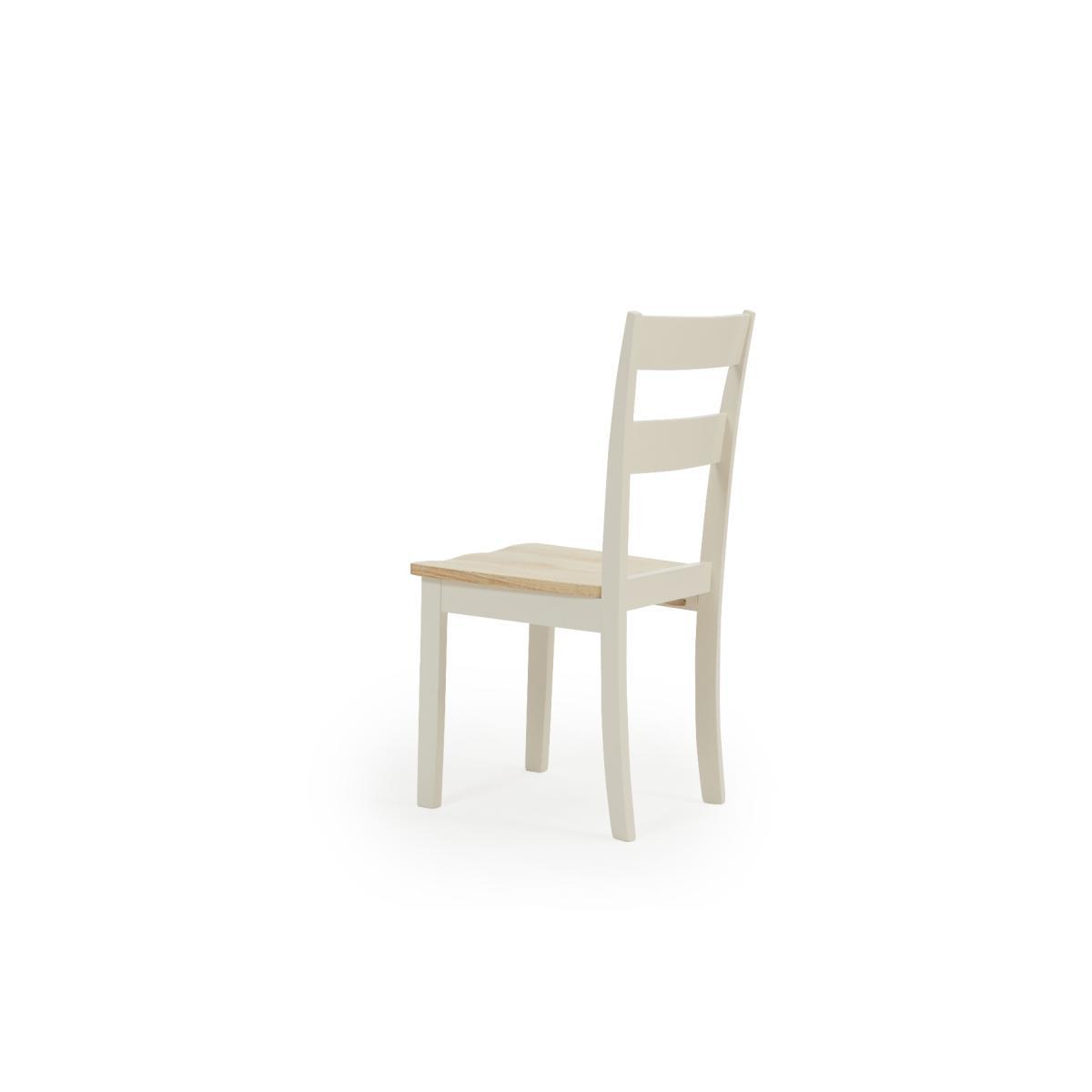 Hastings Extending Cream And Oak Table With Chiltern Chairs - Cream, 2 Chairs – image 22
