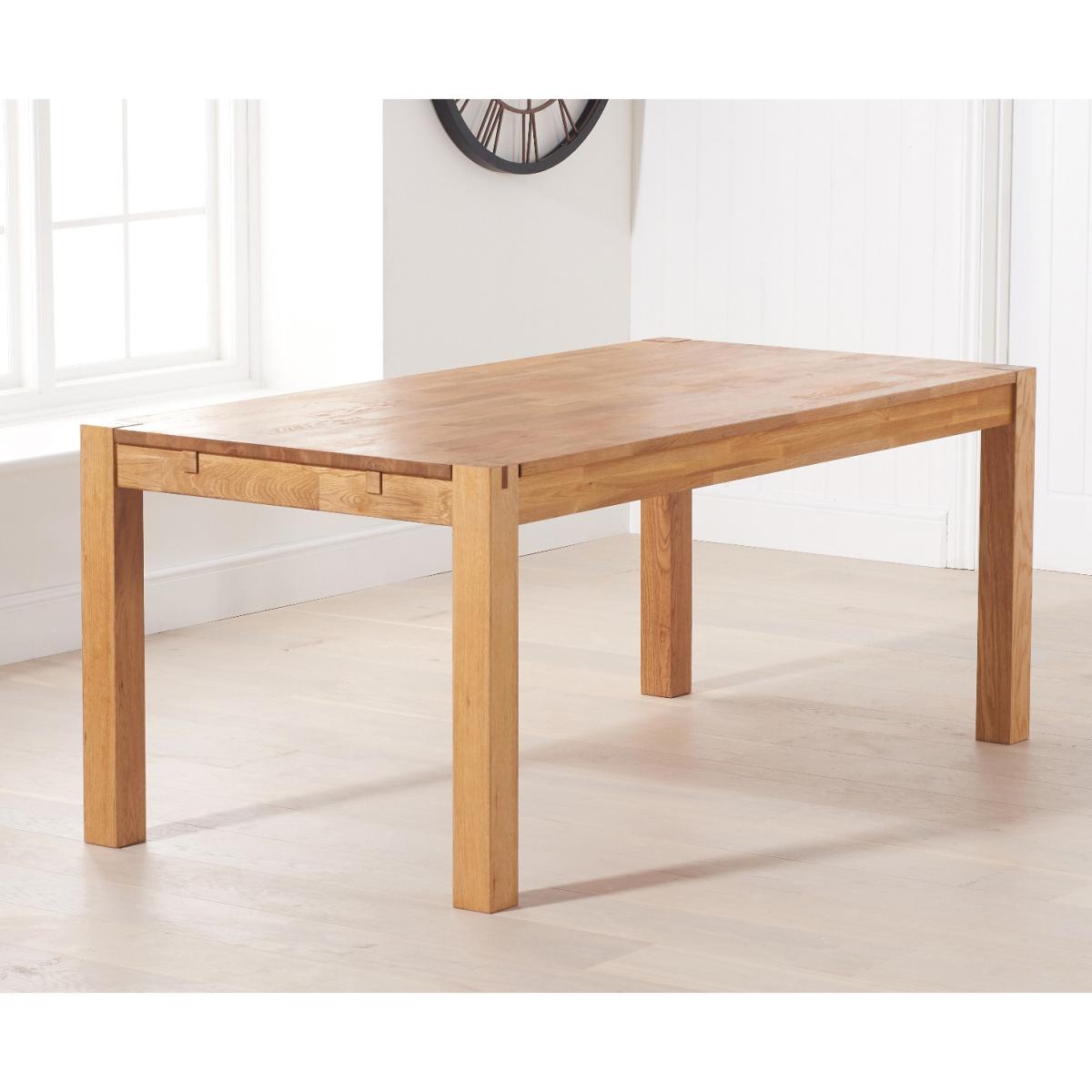 Verona 180cm Oak Table With Marcel Antique Chairs – image 4