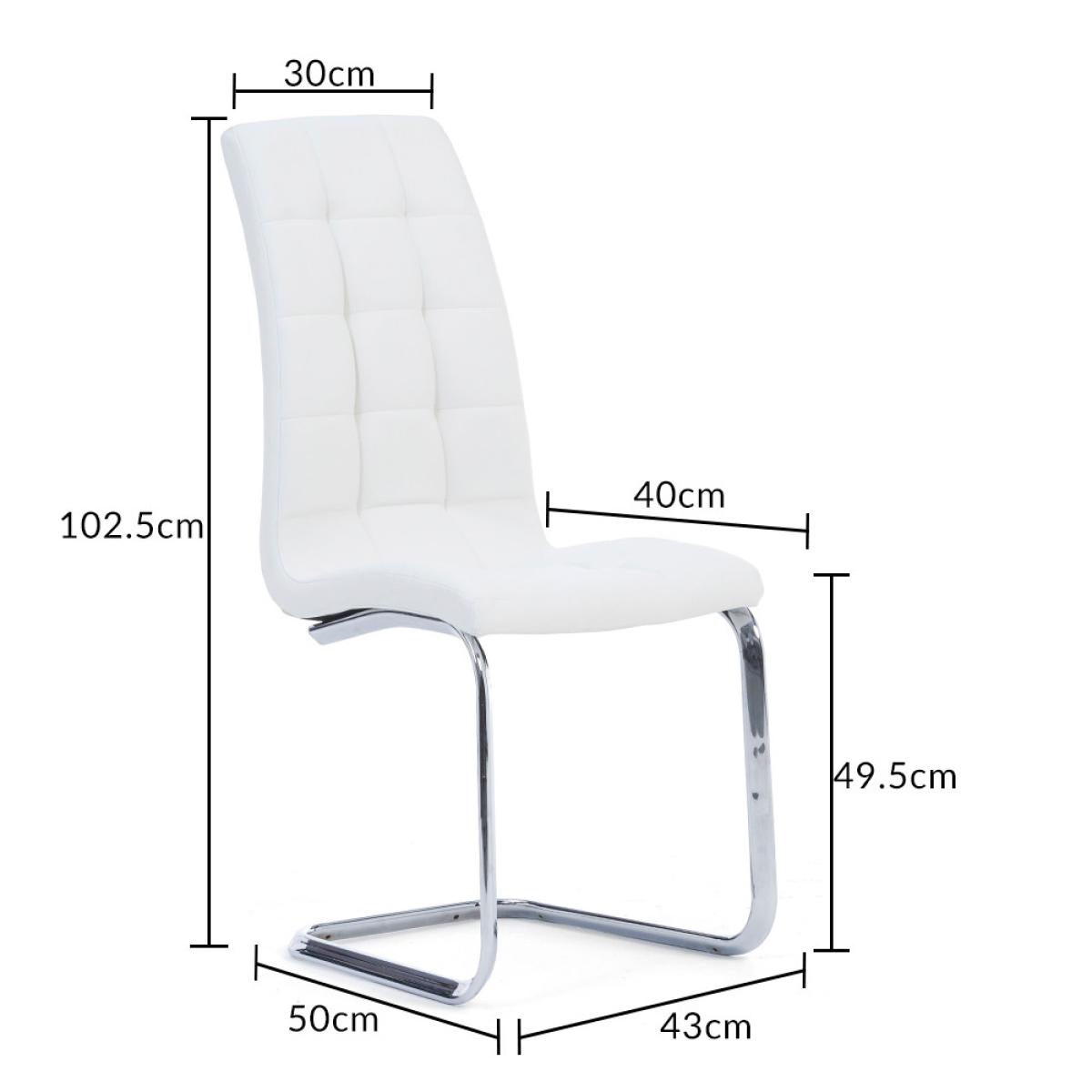Bernini 165cm Oval Glass Dining Table with 4 Grey Vigo Chairs – image 20