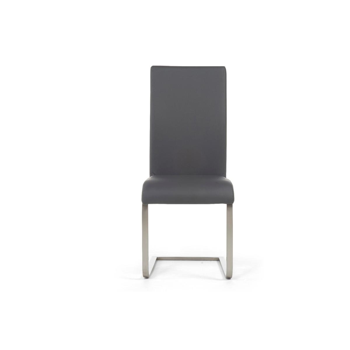 Crema 220cm Grey Marble Dining Table With 6 Grey Austin Chairs – image 21