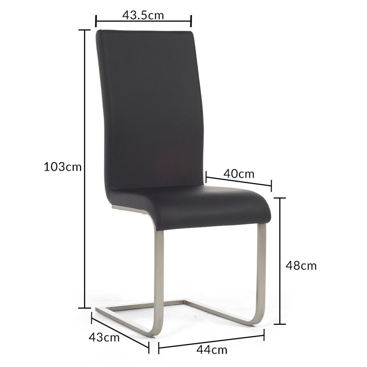 Crema 220cm Grey Marble Dining Table With 6 Grey Austin Chairs – image 22