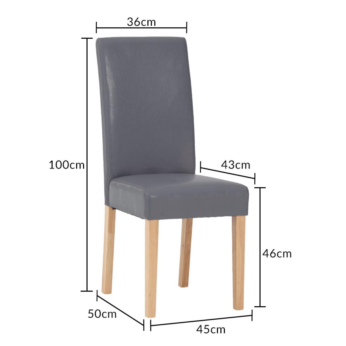 York 120cm Solid Oak Dining Table With 2 Grey Olivia Chairs And 2 York Bencheses – image 22