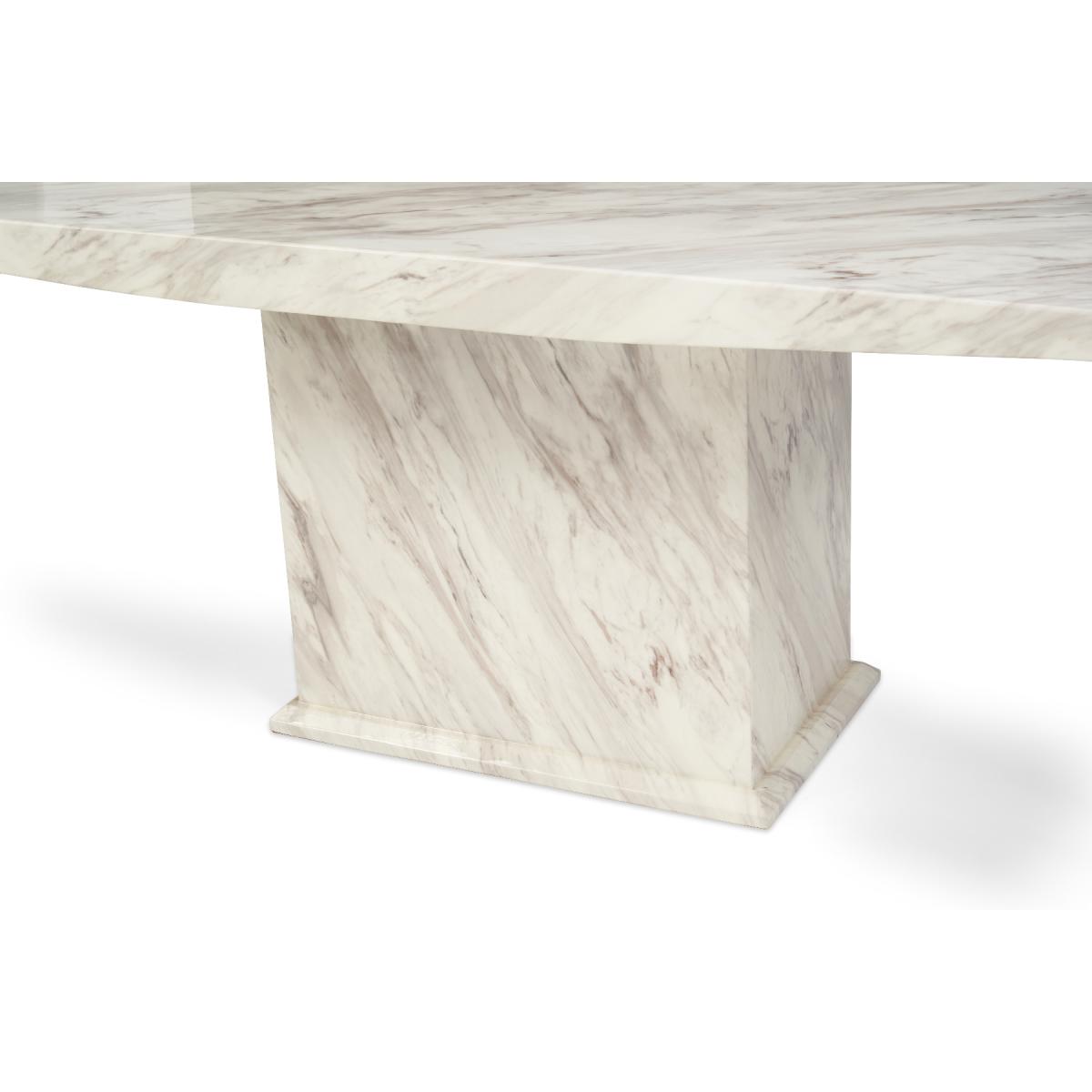 Calacatta 180cm Marble Dining Table with Raphael Chairs – image 7