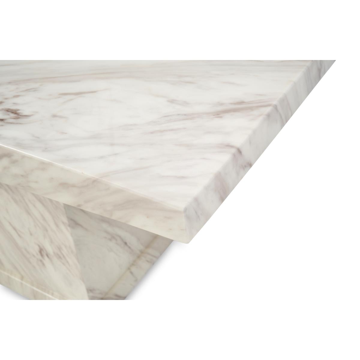 Calacatta 180cm Marble Dining Table with Raphael Chairs – image 9
