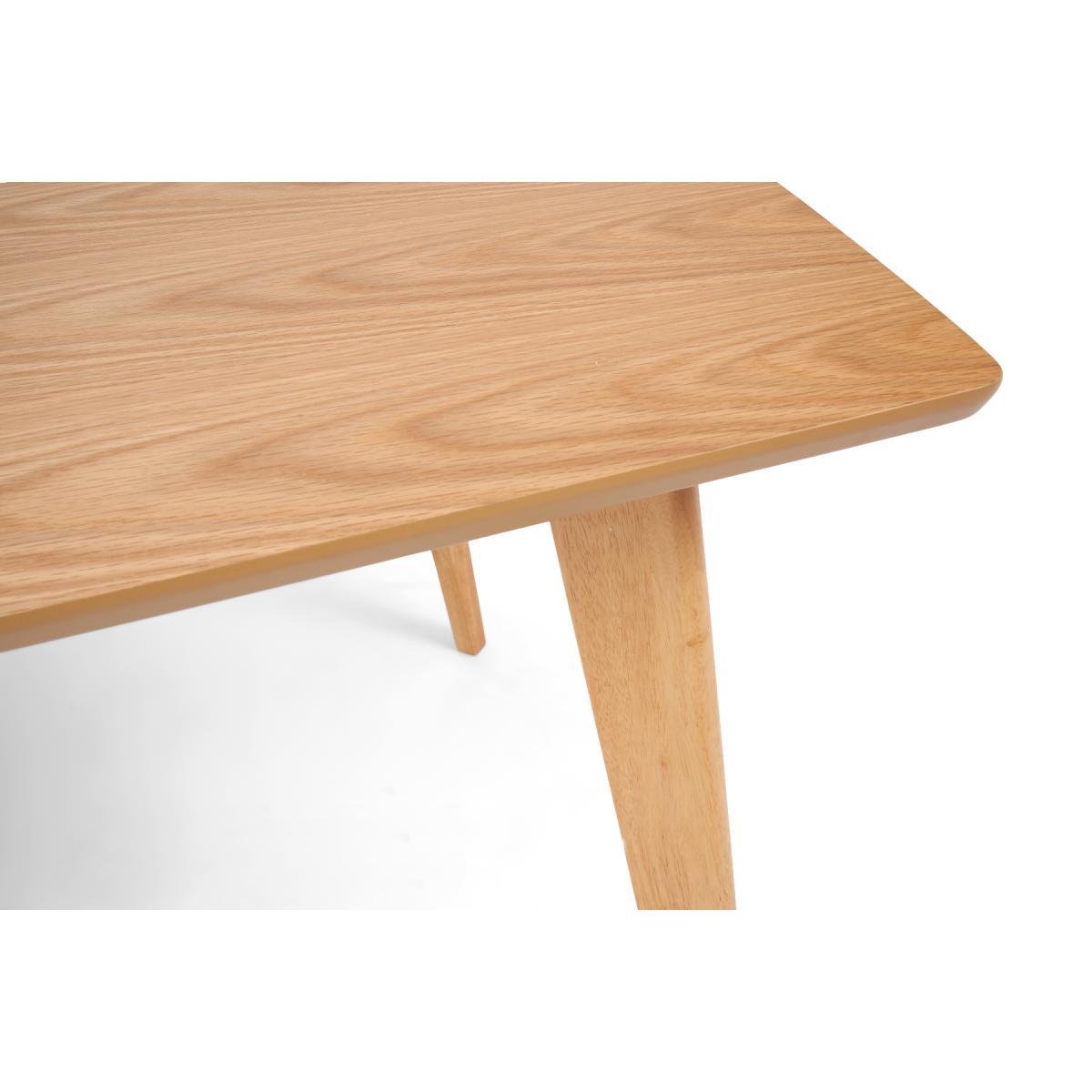 Sacha 150cm Dining Table with Sacha Cushion Seat Chairs and Benches - Oak and Grey, 2 Chairs – image 13