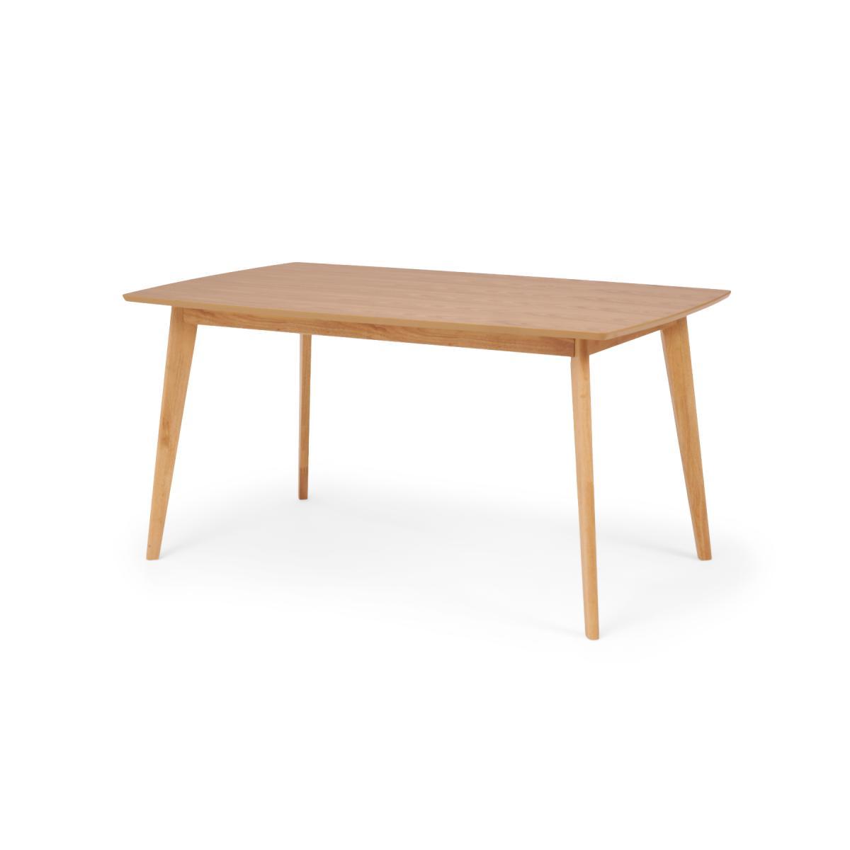 Sacha 150cm Dining Table with Sacha Cushion Seat Chairs and Benches - Oak and Grey, 2 Chairs – image 15