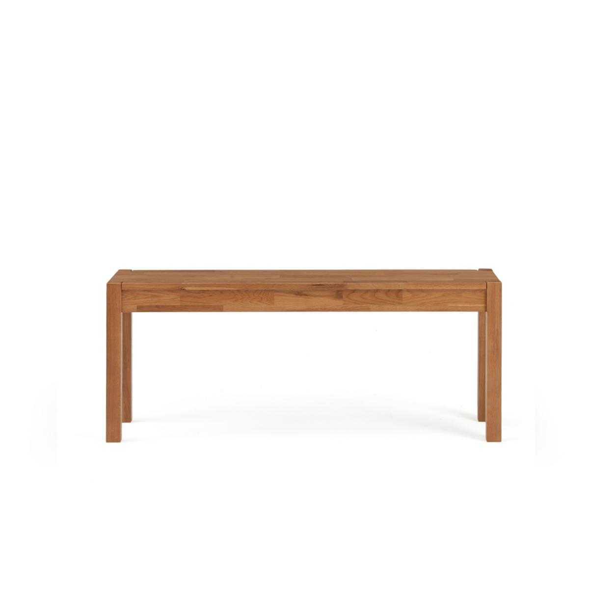 York 120cm Solid Oak Dining Table with 4 Grey Maya Chairs with 1 Oak Bench – image 26