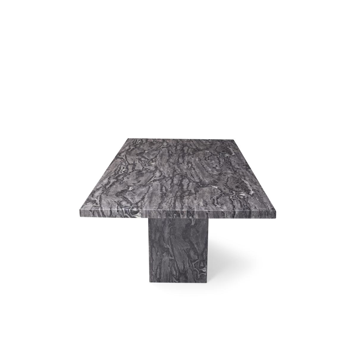 Crema 160cm Grey Marble Dining Table – image 5