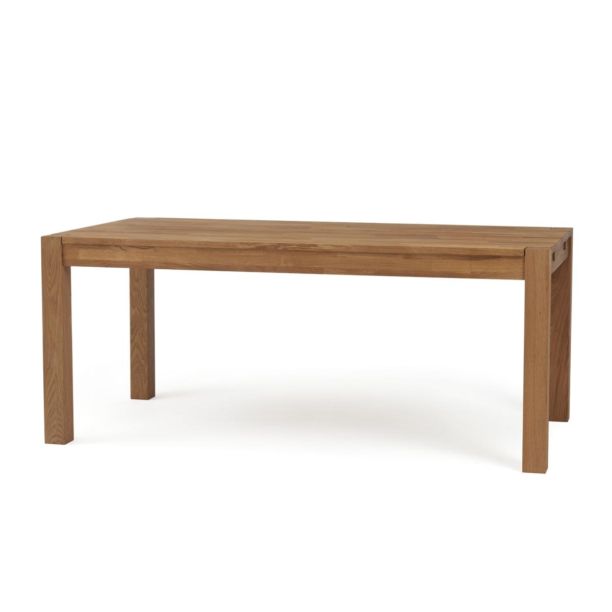 Thetford 180cm Oak Dining Table with 6 Grey Chairs with Thetford 45cm Oak Extensions – image 13