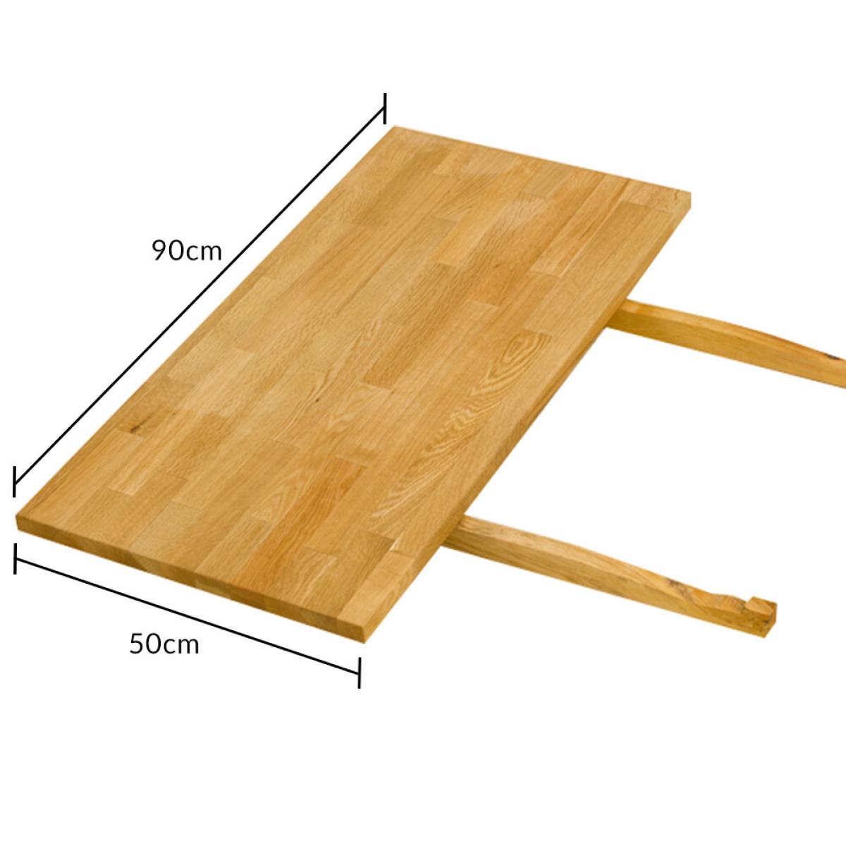 Thetford 180cm Oak Dining Table with 6 Grey Chairs with Thetford 45cm Oak Extensions – image 24