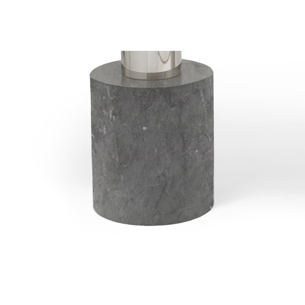 Antonio 220cm Grey Marble Dining Table – image 5