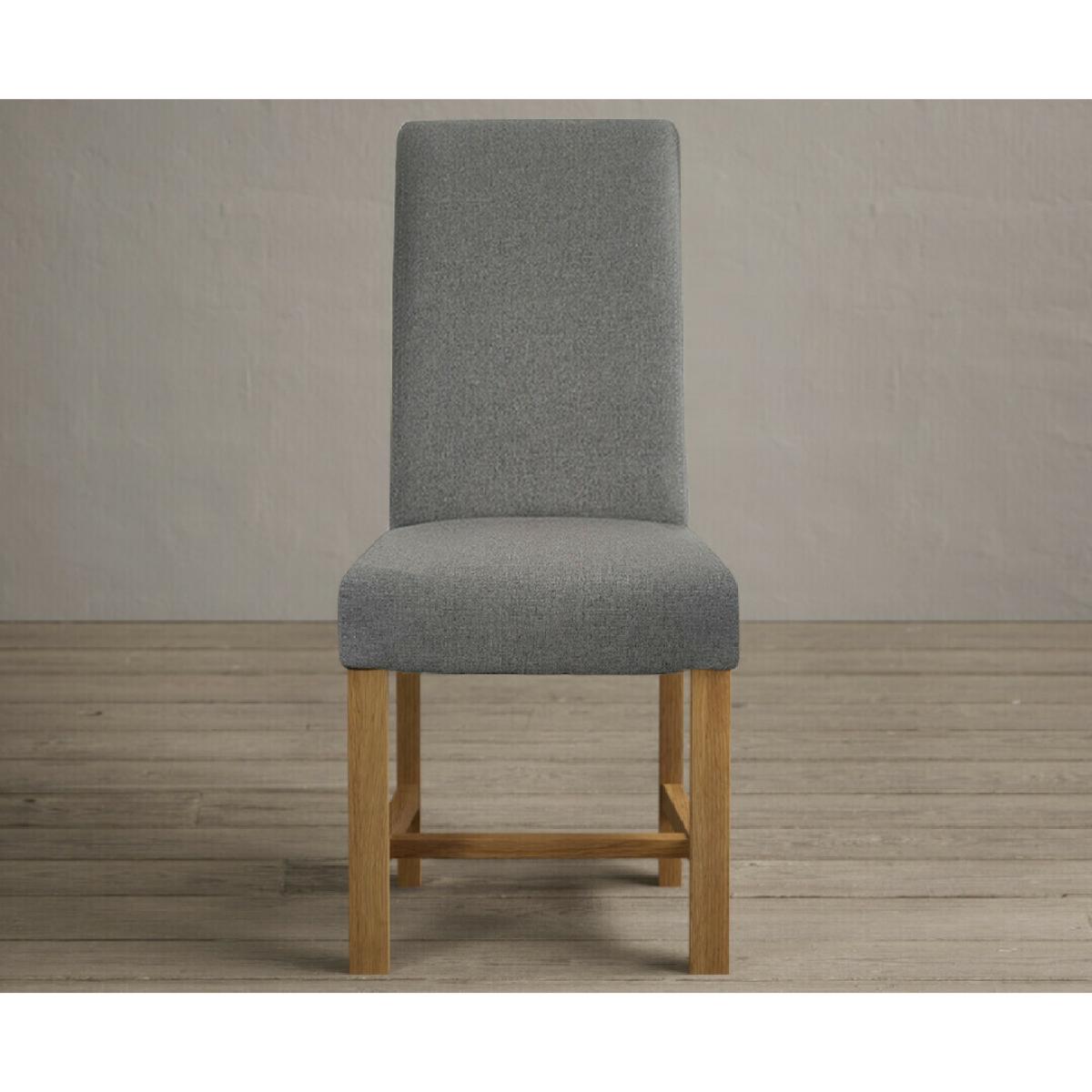 Extending York 90cm Solid Oak Dining Table with 4 Natural Chairs – image 20