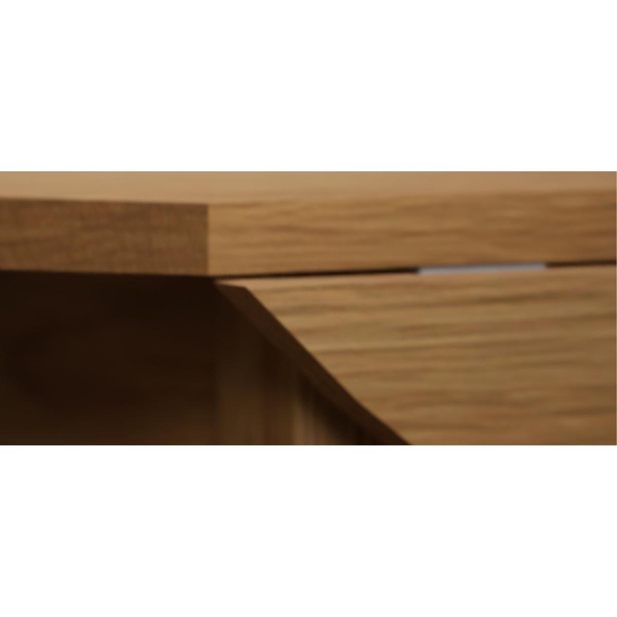 Extending York 90cm Solid Oak Dining Table with 4 Natural Chairs – image 32