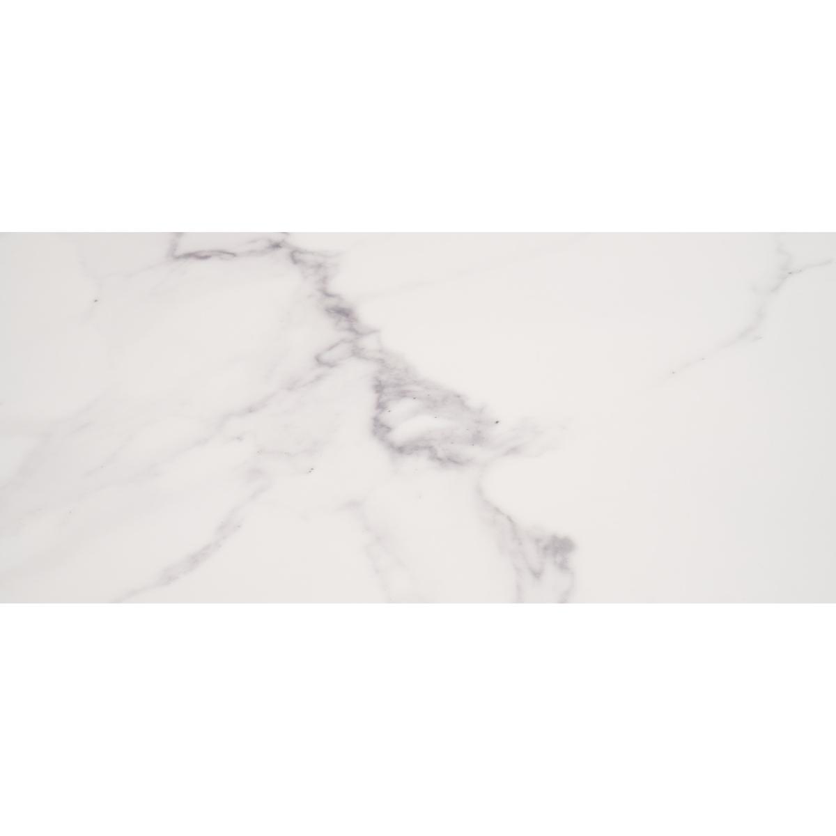 Savona 160cm Extending White Marble Dining Table With 8 Grey Austin Faux Leather Chairs – image 10