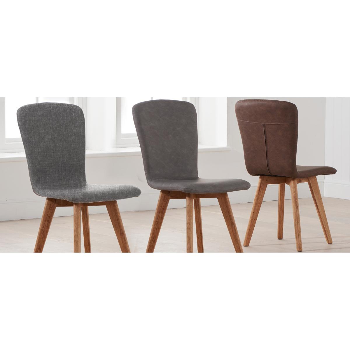Ruben 150cm Retro Oak Extending Dining Table and 10 Grey Chairs – image 9