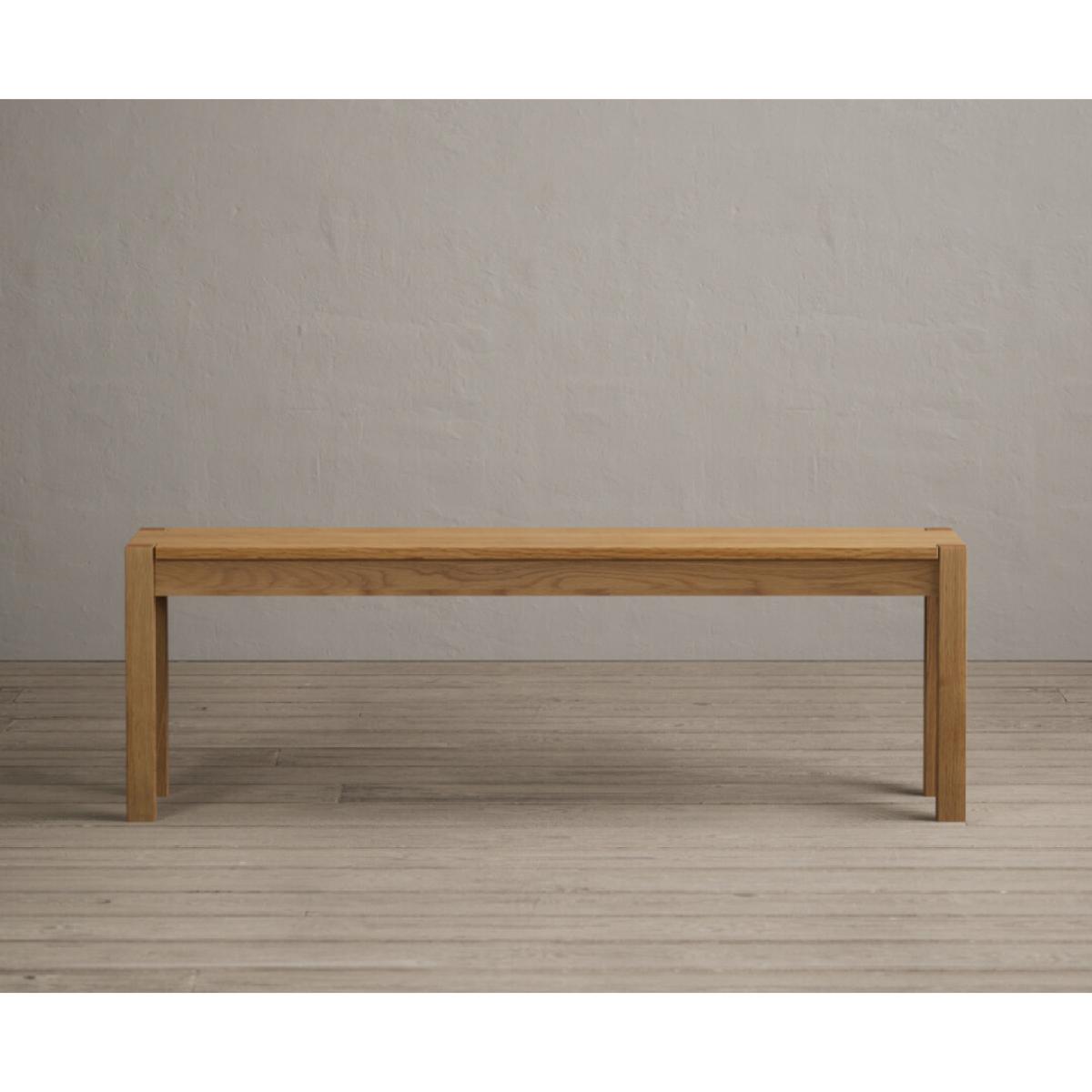York 150cm Solid Oak Dining Table With 2 Grey Orson Velvet Chairs And 1 Bench – image 20