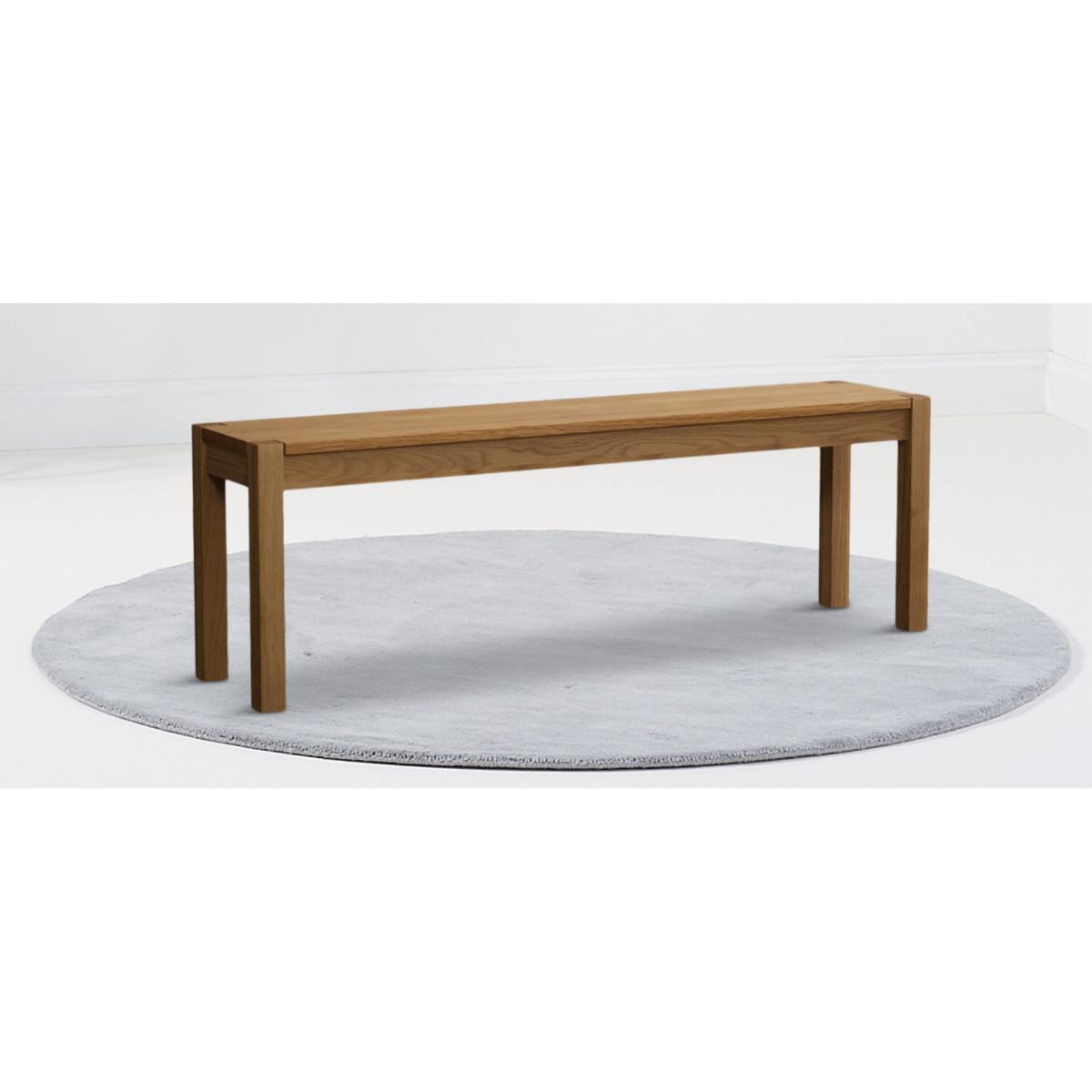 York 150cm Solid Oak Dining Table With 2 Grey Orson Velvet Chairs And 1 Bench – image 22