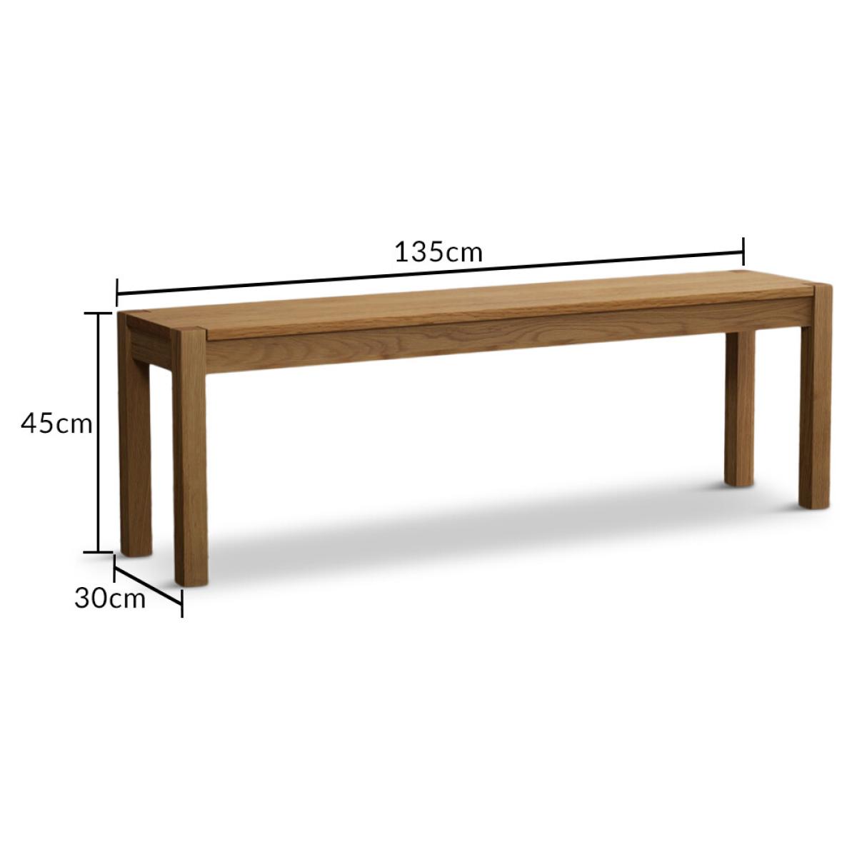 York 150cm Solid Oak Dining Table With 2 Grey Orson Velvet Chairs And 1 Bench – image 23