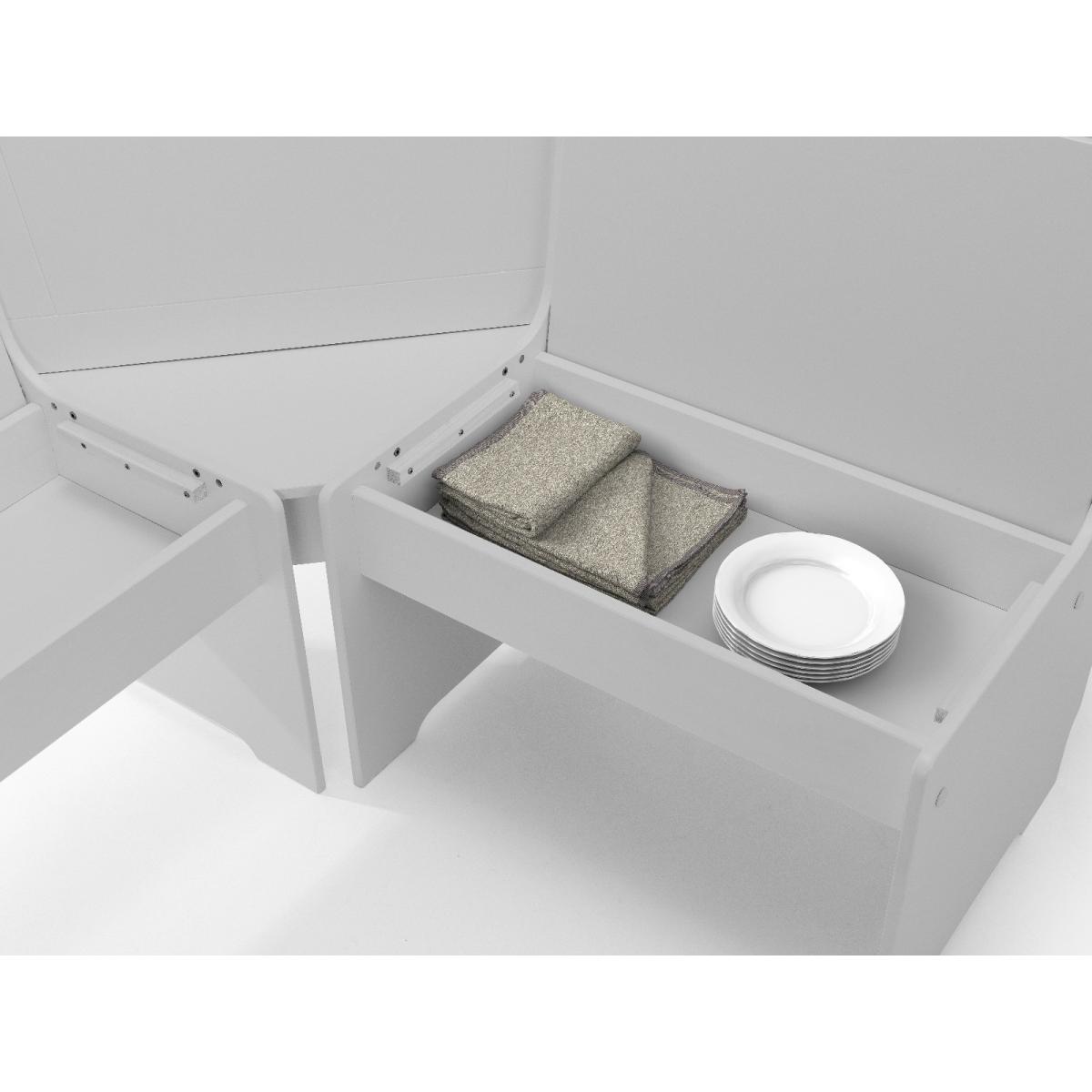Harbour Dove Grey Corner Dining Set – image 14