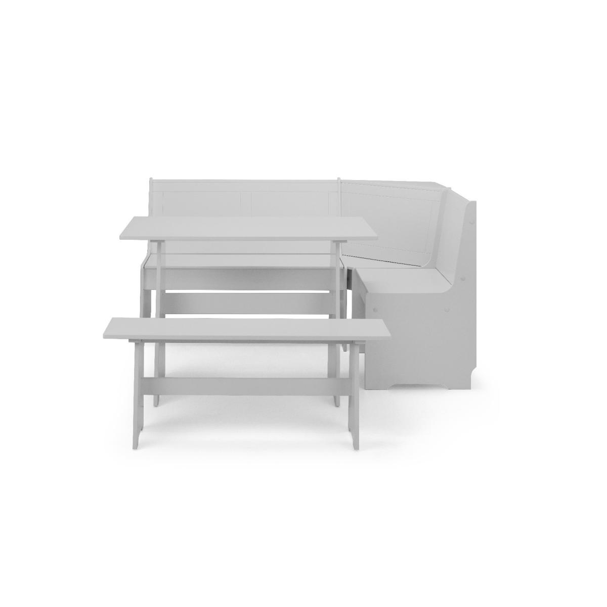 Harbour Dove Grey Corner Dining Set – image 4