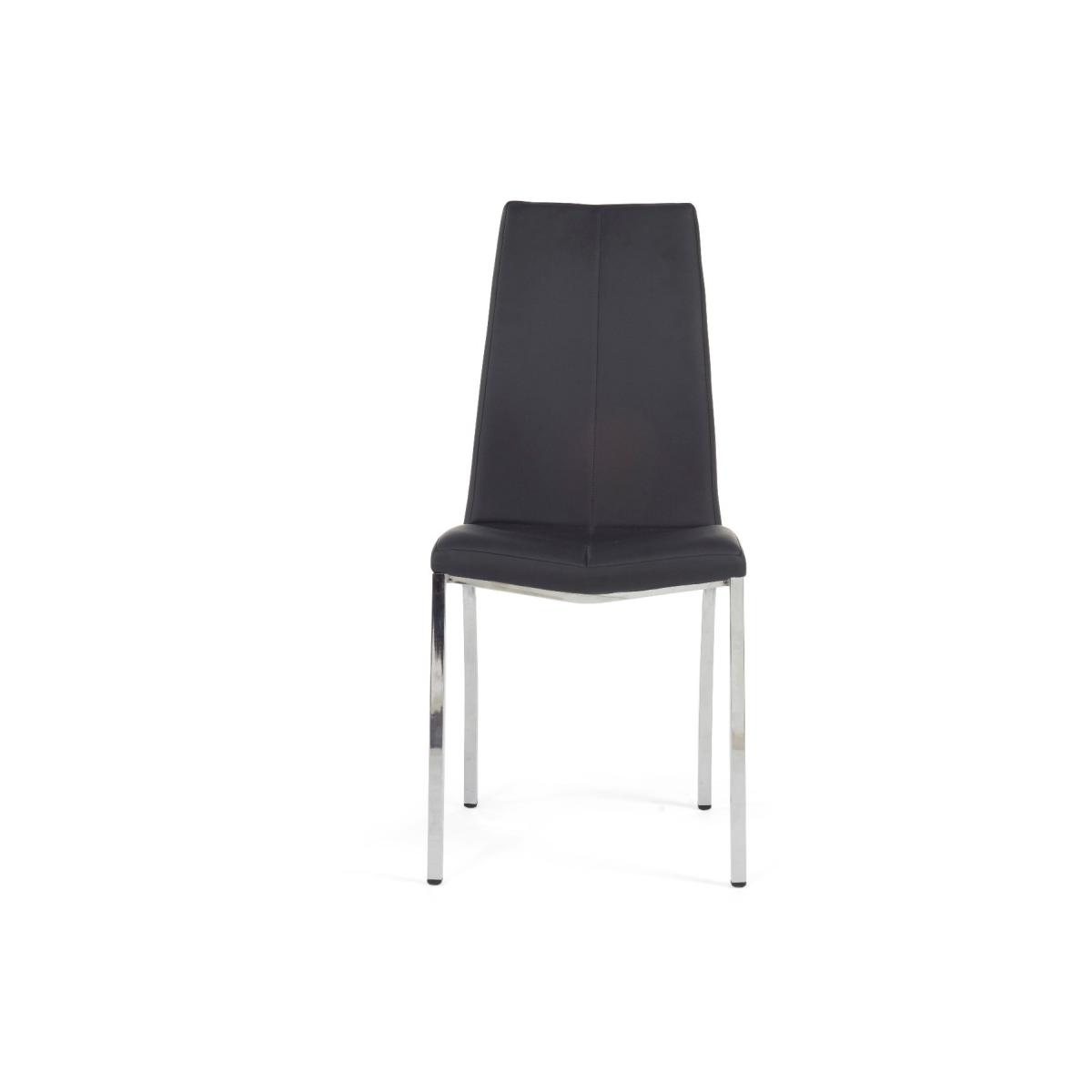 Juniper 160cm Glass Dining Table With 4 Black Cavello Chairs – image 17