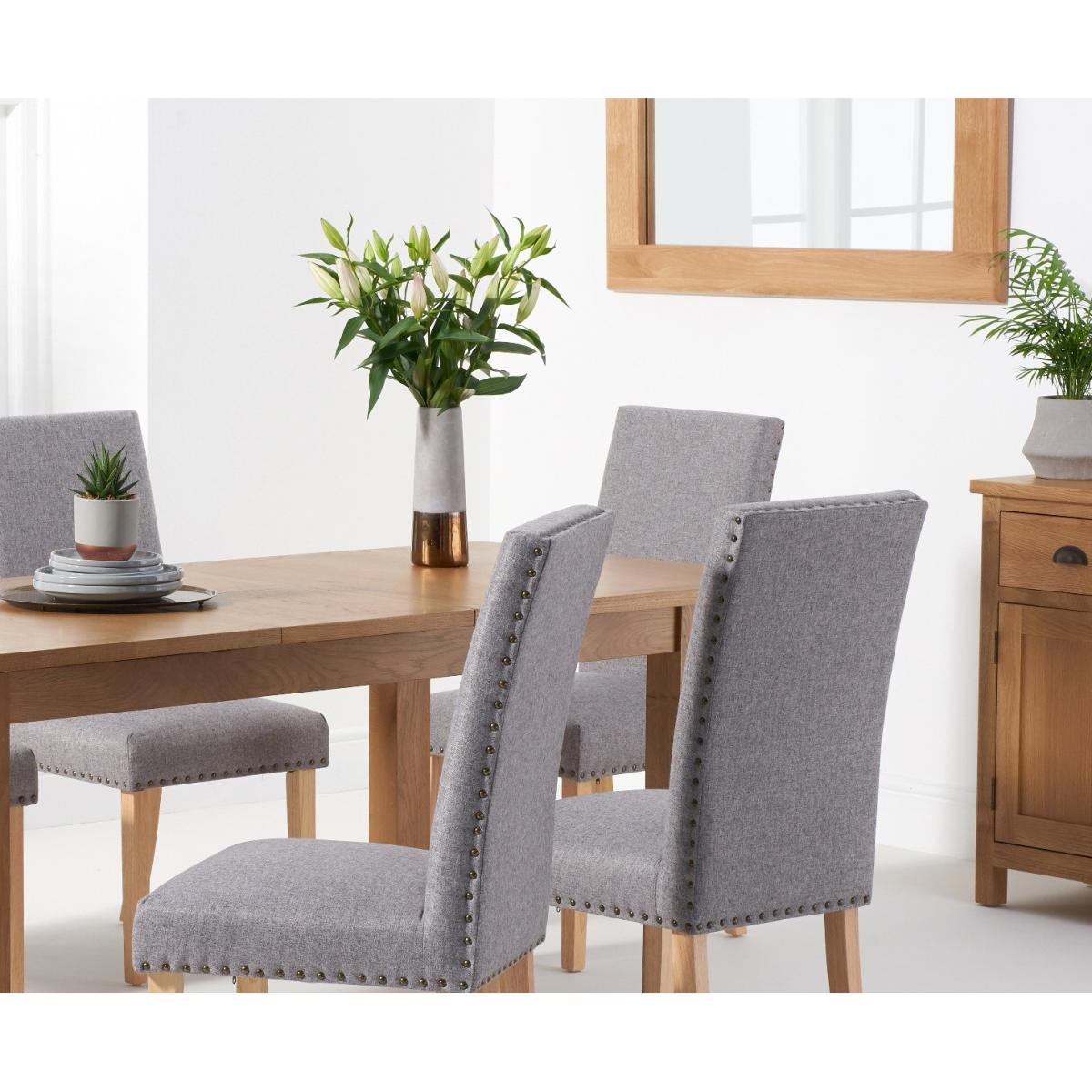 Noah 160cm Extending Table with Fabric Chairs – image 2