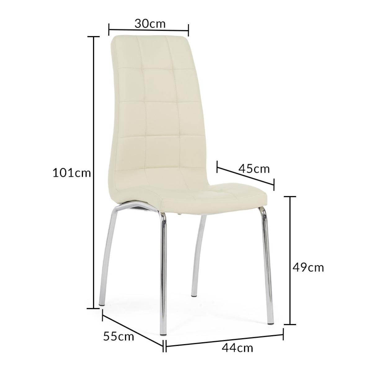 Denver 160cm Rectangular Glass Dining Table with 6 Black Enzo Chairs – image 27