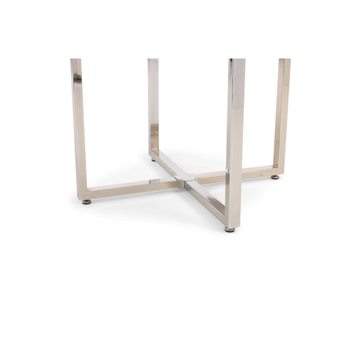 Algarve White Marble Stowaway Dining Table with Grey High Back Stools - Grey, 4 Chairs – image 9