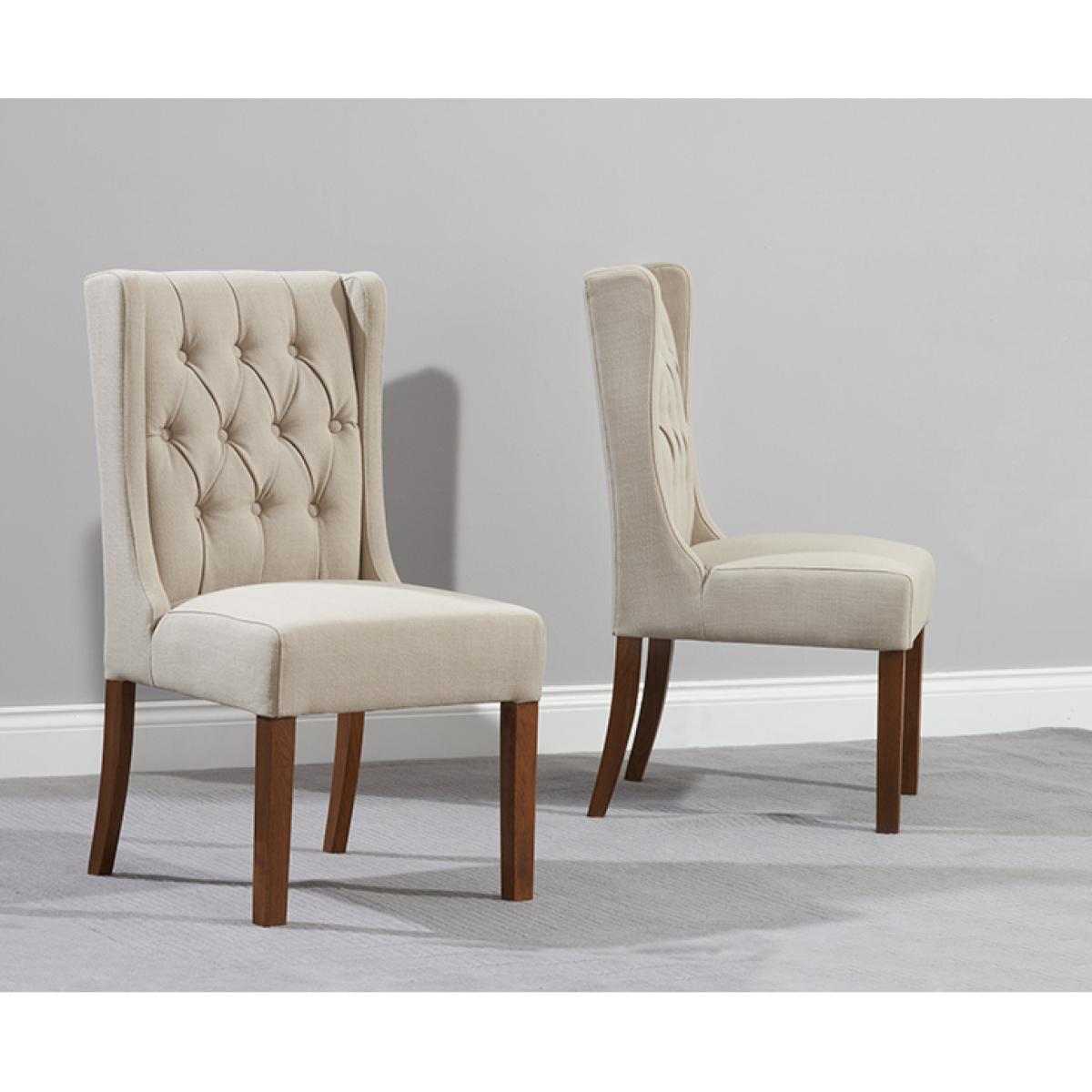Extending Buckley 200cm Dark Oak Dining Table with 6 Natural Darcy Chairs – image 14