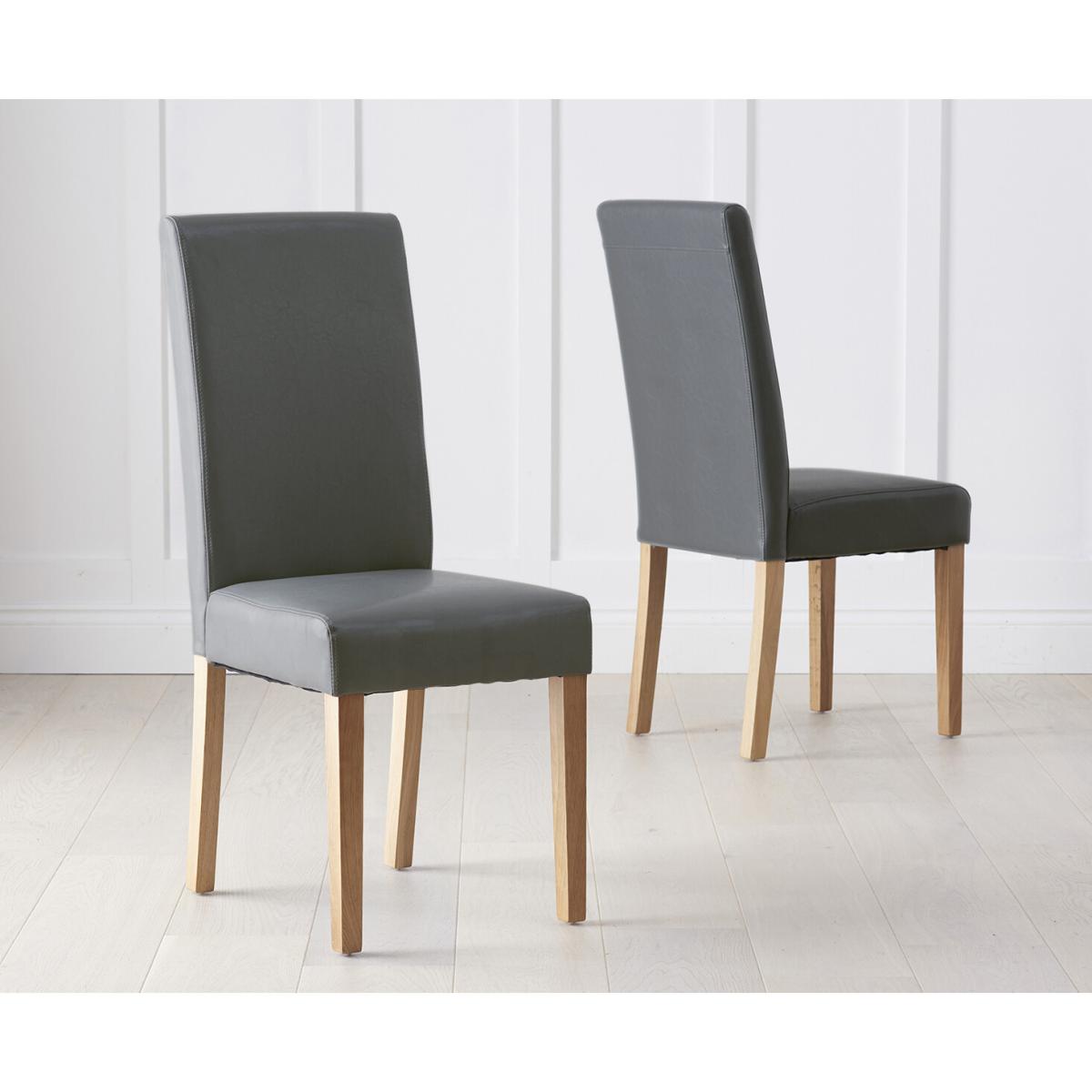 Extending York 70cm Solid Oak Dining Table With 2 Brown Olivia Chairs – image 8
