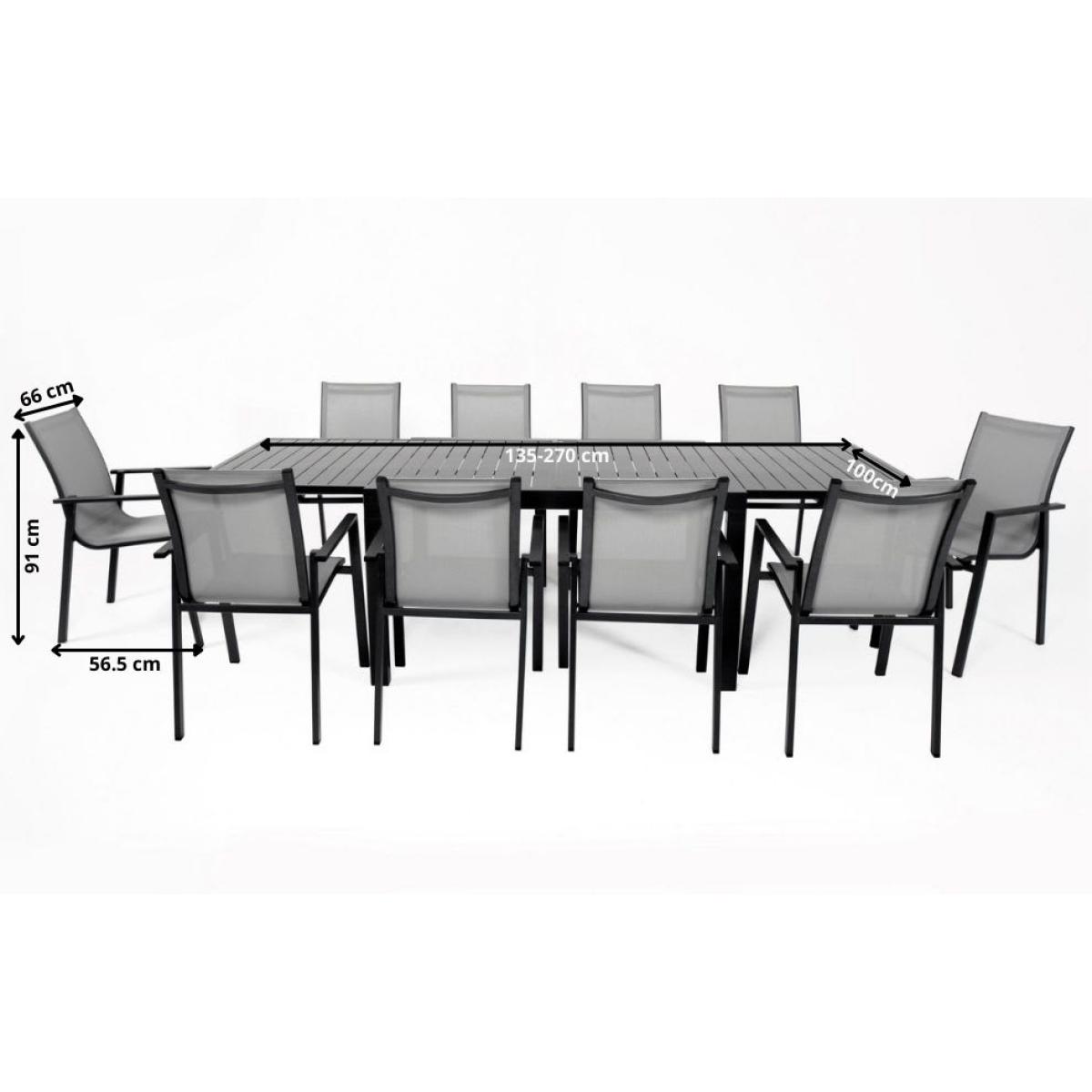 Havana - Deluxe Extendable Dining Set - 10 Seats – image 3