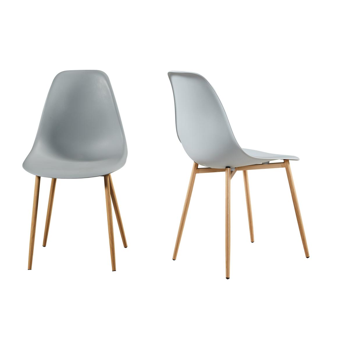 Herringbone & Astrid Dining Set - 180cm - 6 Seats - Grey – image 2