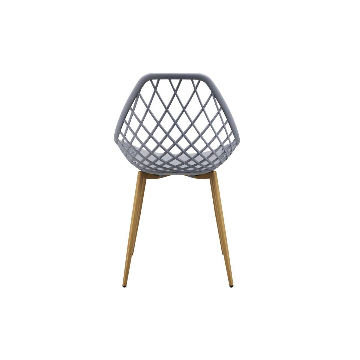 Herringbone & Aurora Dining Set - 150cm - 4 Seats - Grey – image 8