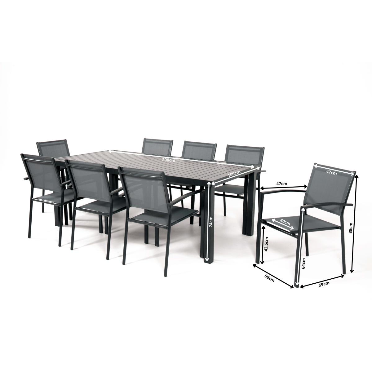 Havana - Patio Dining Set - 8 Seats – image 3