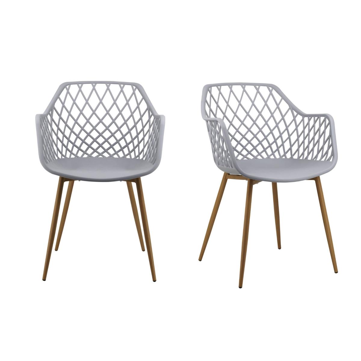 Herringbone & Arabella Dining Set - 150cm - 4 Seats - Grey – image 2