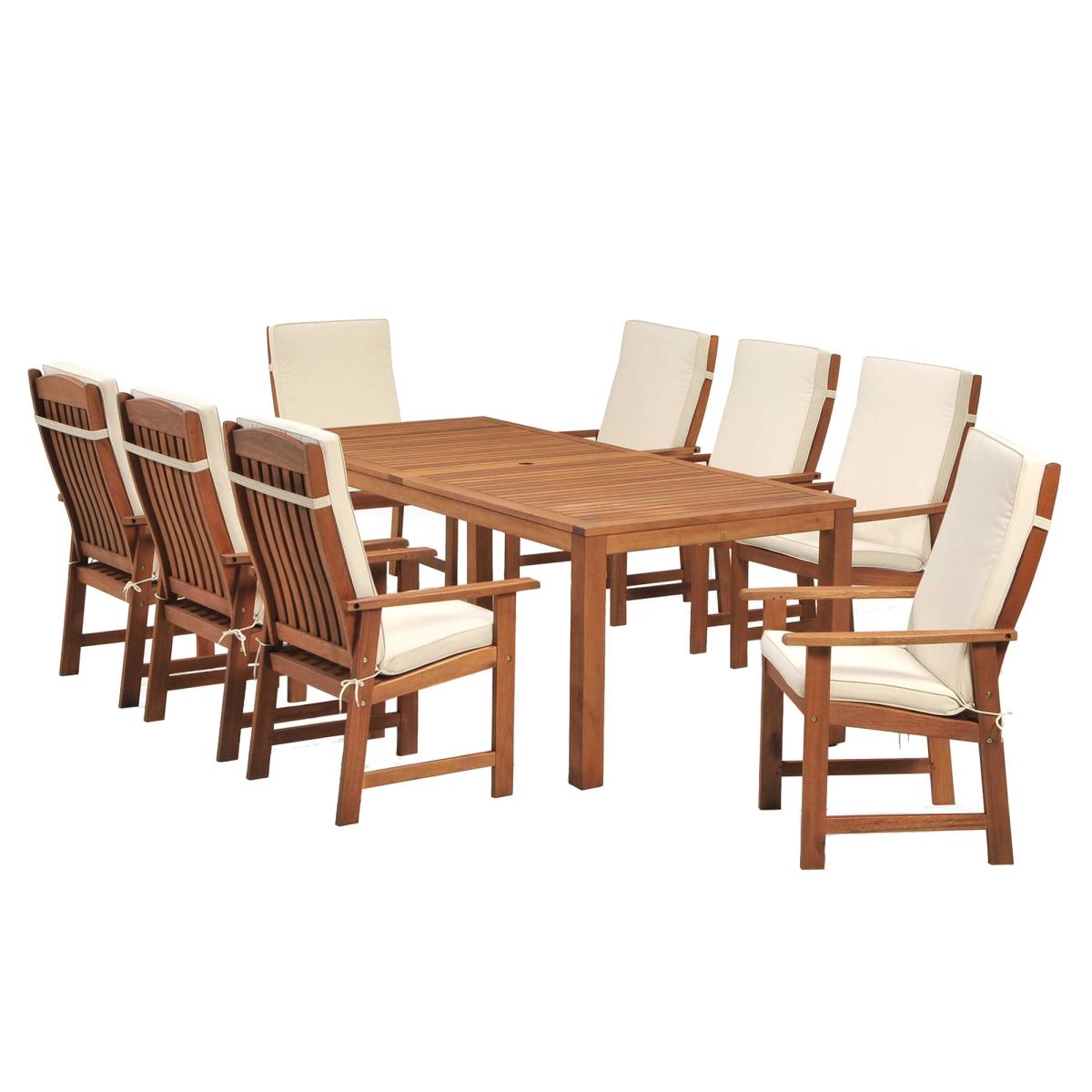Parsons - Dining Set - 8 Seats with Cushions – image 2